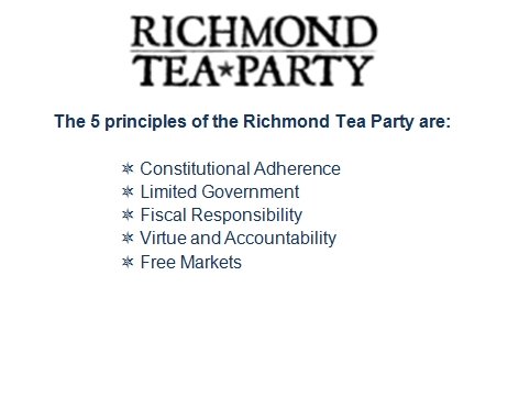 5 Principles of the Richmond Tea Party