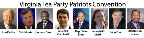 VA Tea Party Convention - Speakers Lineup